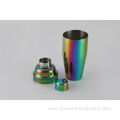 700ml Cocktail Shaker in Rainbow Color Electroplated